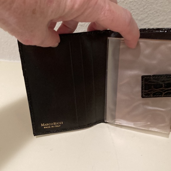 Genuine Crocodile Credit Card Wallet